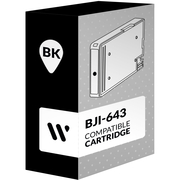 Compatible Canon BJI-643 Black Cartridge