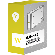 Compatible Canon BJI-643 Yellow Cartridge