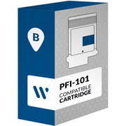 Compatible Canon PFI-101 Blue Cartridge