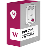 Compatible Canon PFI-704 Magenta Cartridge