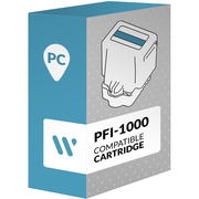 Compatible Canon PFI-1000 Photo Cyan Cartridge