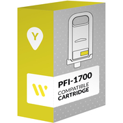 Compatible Canon PFI-1700 Yellow Cartridge