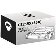 Compatible HP CE255X (55X) Black Toner