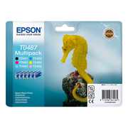 Epson T0487  Multipack of 6 Ink Cartridges Original