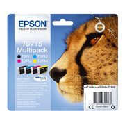 Epson T0715 Multicolour Multipack of 4 Ink Cartridges Original