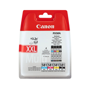 Canon CLI-581XXL  Multipack of 4 Ink Cartridges Original