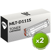 Samsung MLT-D111S Pack of 2 Toner Compatible
