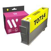 Compatible Epson T0714 Yellow Cartridge