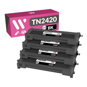 Brother TN2420 Pack Black of 4 Toner Compatible