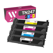 Brother TN-247 toner 4-pack (Higher Capacity version of TN243