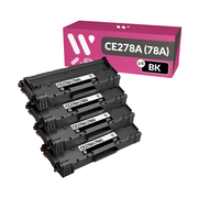 HP CE278A (78A) Pack  of 4 Toner Compatible