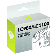 Compatible Brother LC980/LC1100 Yellow Cartridge
