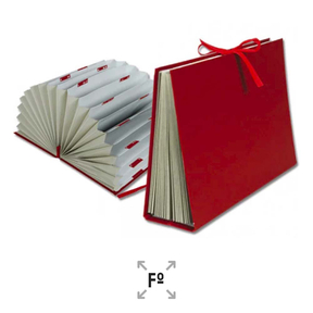 Liderpapel A4 Cardboard File Folder (Red)