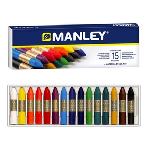 Manley Crayons (Case 15 PCs.)