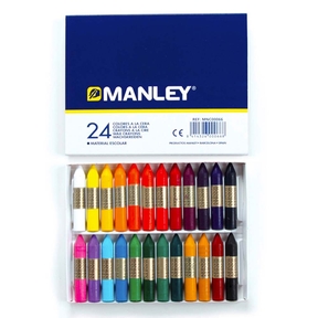 Manley Crayons (Case 24 PCs.)