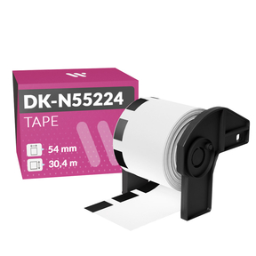 Brother DK-N55224 Compatible Continuous Tape of Thermal Paper Non-adhesive (54.0x30.4 mm)