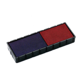 Colop E/12 Replacement Pad (Blue/Red)
