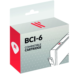 Compatible Canon BCI-6 Red