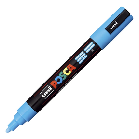 Marker Uni Posca PC - 5M (Light Blue)