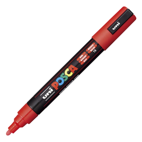 Marker Uni Posca PC - 5M (Red)