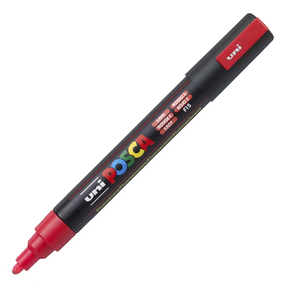 Marker Uni Posca PC - 5M Fluorine (Red)