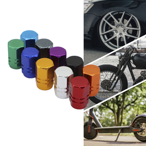 Buy Aluminum Schrader Valve Caps Skynotek for Car, Motorcycle