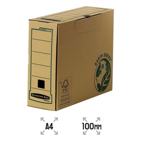 Fellowes Definitive A4 Archive Box Brown
