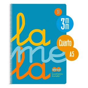 Lamela Notebook Polypropylene / Quarter 3 mm
