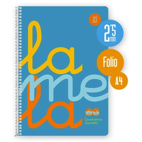 Lamela Notebook Polypropylene / Folio 2,5 mm