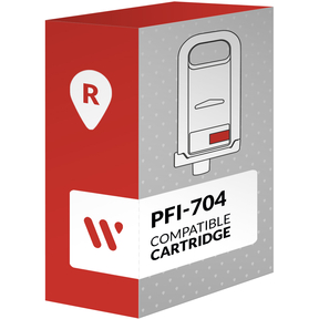 Compatible [VALOR_P1]] PFI-704 Red