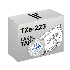Compatible Brother TZe-223 Blue/White