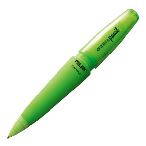 Milan Eraser & Pencil Capsule Fluo Green