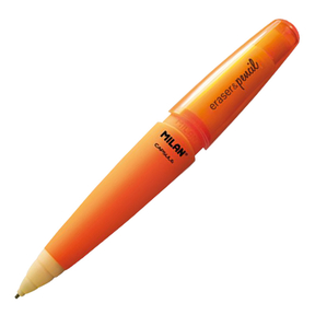 Milan Eraser & Pencil Capsule Fluo Orange