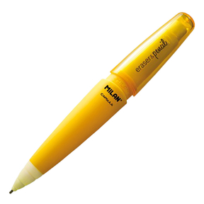 Milan Eraser & Pencil Capsule Fluo Yellow