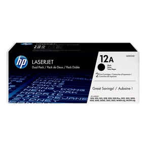 HP Q2612A (12A) Dual Pack Black Original