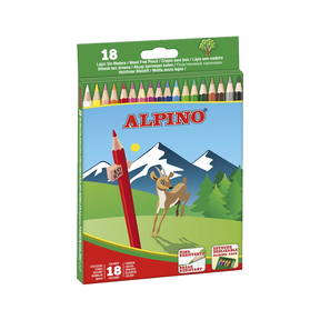 Alpino Coloured Pencils (Box of 18 pc.)