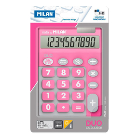 Milan Duo Calculator (Pink)