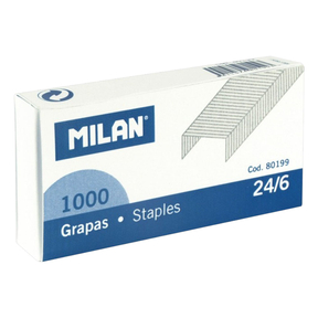 Milan Galvanized Staples 24/6 (1.000 Staples)
