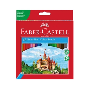 Faber-Castell Colour Pencils (Box 48 pcs.)