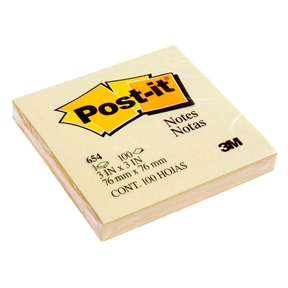 Post-It 654 (76x76 mm) (x100)
