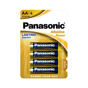 Panasonic Alkaline Power AA (4 Und.)