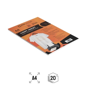 PixColor Inkjet Transfer A4 Light Clothing (20 sheets)