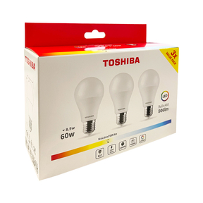 Toshiba LED E27 8.5W Neutral (4000K) (3 Pcs.)