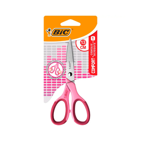 Scissors BIC Comfort Classic - 13 cm (Pink)
