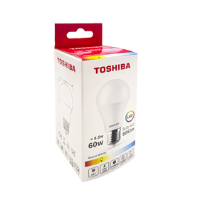 Toshiba LED E27 8,5W Warm (3000K)