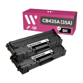 HP CB435A (35A) Pack  of 2 Toner Compatible