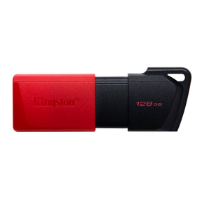 Kingston USB DataTraveler Exodia Retractil Negro/Rojo (128 GB)