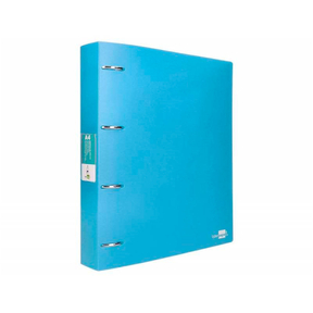 Liderpapel A4 File Keeper - 4 Rings (Light Blue)