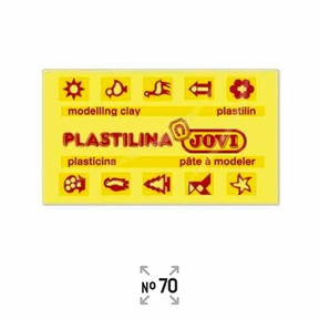 Jovi Plasticine nº 70 50 g (Light Yellow)
