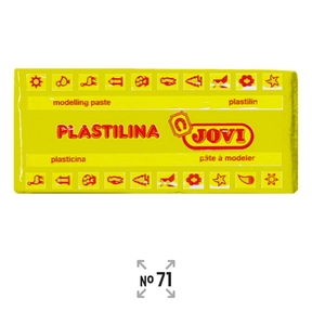 Jovi Plasticine No. 71 150 g (Dark Yellow)